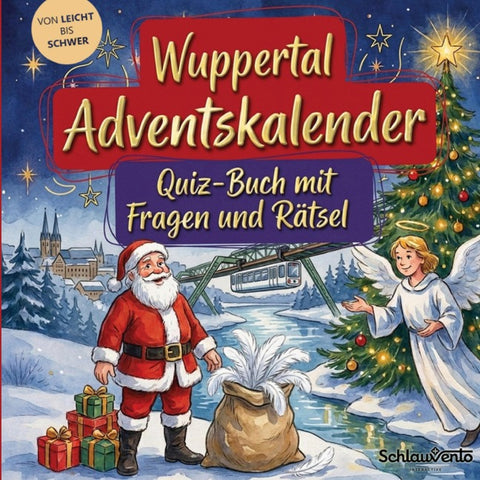 Wuppertal-Adventskalender: Quiz-Buch mit Fragen und Rätsel