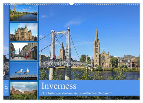 Inverness (Wandkalender 2027 DIN A2 quer), CALVENDO Monatskalender