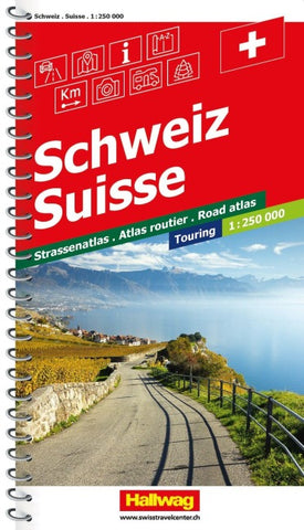 Hallwag Touring Strassenatlas Schweiz