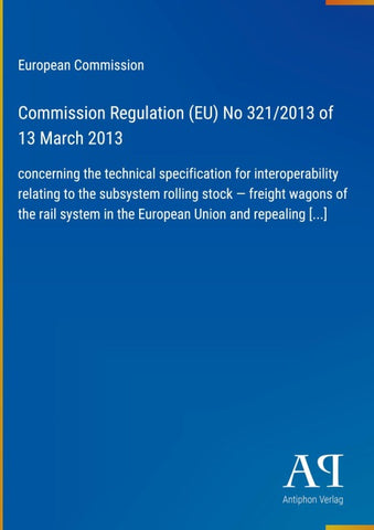 Commission Regulation (EU) No 321/2013 of 13 March 2013