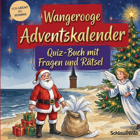 Wangerooge-Adventskalender: Quiz-Buch mit Fragen und Rätsel