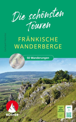 ROTHER Wanderbuch Fränkische Wanderberge - Die schönsten Touren