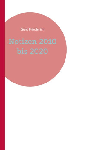 Notizen 2010 bis 2020