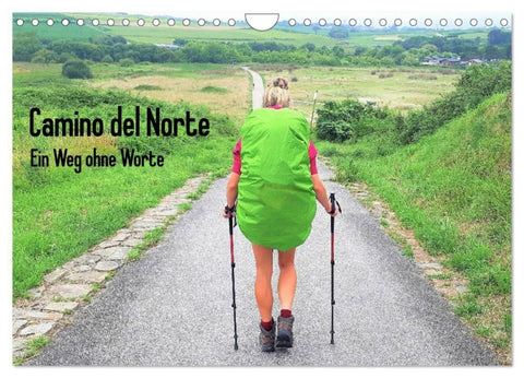 Camino del Norte - Ein Weg ohne Worte (Wandkalender 2027 DIN A4 quer), CALVENDO Monatskalender