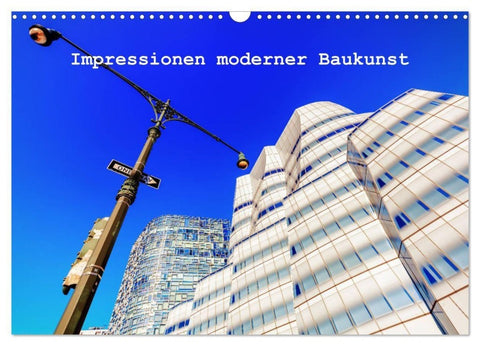 Impressionen moderner Baukunst (Wandkalender 2027 DIN A3 quer), CALVENDO Monatskalender