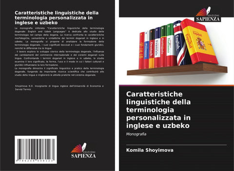 Caratteristiche linguistiche della terminologia personalizzata in inglese e uzbeko