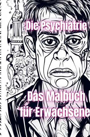 Die Psychiatrie  Das Malbuch für Erwachsene
