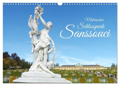 Malerischer Schlosspark Sanssouci (Wandkalender 2027 DIN A3 quer), CALVENDO Monatskalender