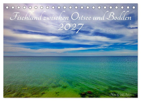 Fischland zwischen Ostsee und Bodden (Tischkalender 2027 DIN A5 quer), CALVENDO Monatskalender