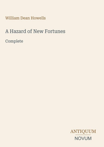 A Hazard of New Fortunes