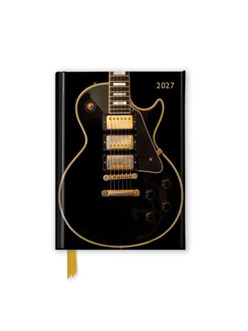 Black Gibson Guitar – Schwarze Gibson Gitarre – Taschenkalender 2027