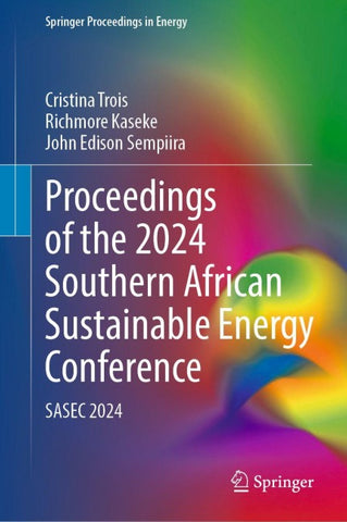 Proceedings of the 2024 Southern African Sustainable Energy Conference