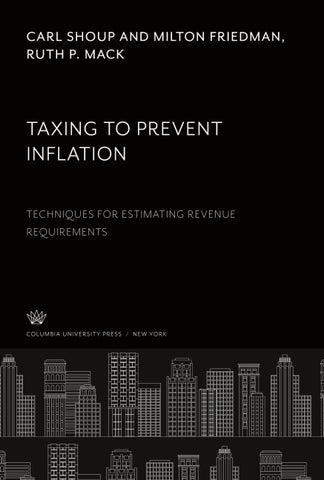 Taxing to Prevent Inflation