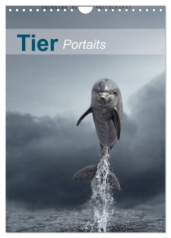 Portraits of Animals (Wandkalender 2027 DIN A4 hoch), CALVENDO Monatskalender