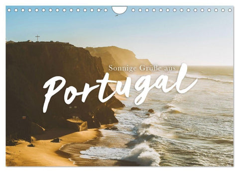 Sonnige Grüße aus Portugal (Wandkalender 2027 DIN A4 quer), CALVENDO Monatskalender