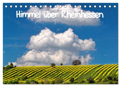 Himmel über Rheinhessen (Tischkalender 2027 DIN A5 quer), CALVENDO Monatskalender