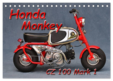 Honda Monkey CZ Mark 1 (Tischkalender 2027 DIN A5 quer), CALVENDO Monatskalender