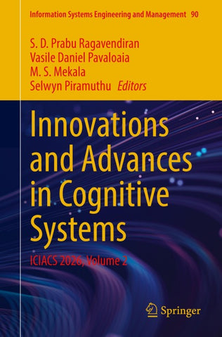 Innovations and Advances in Cognitive Systems