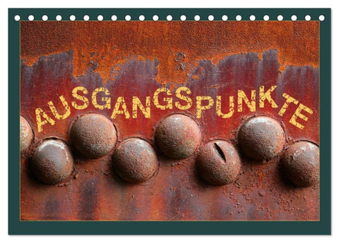 AUSGANGSPUNKTE (Tischkalender 2026 DIN A5 quer), CALVENDO Monatskalender