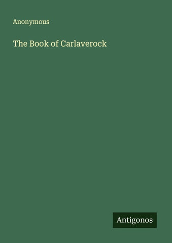 The Book of Carlaverock