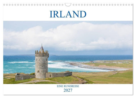 Irland - Eine Rundreise (Wandkalender 2027 DIN A3 quer), CALVENDO Monatskalender