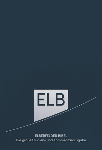 Elberfelder Bibel. Die große Studien- und Kommentarausgabe Leder, Platinschnitt