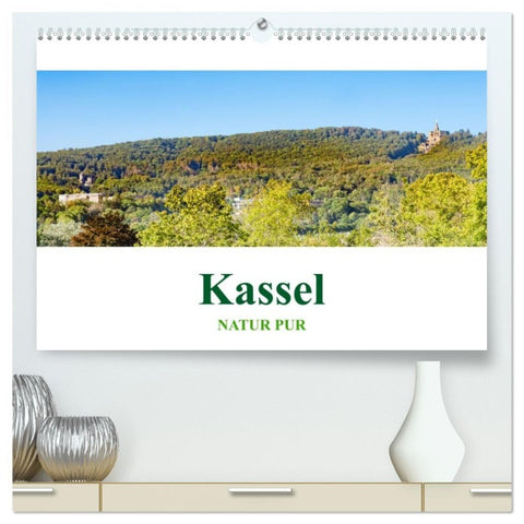 Kassel - Natur pur (hochwertiger Premium Wandkalender 2026 DIN A2 quer), Kunstdruck in Hochglanz