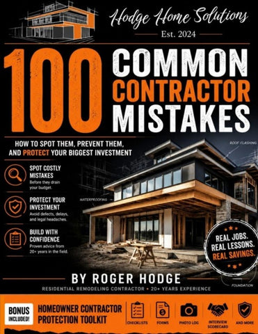 100 Common Contractor Mistakes