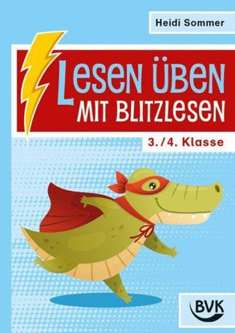 Lesen üben mit Blitzlesen 3./4. Klasse