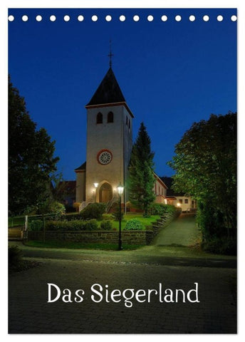 Das Siegerland (Tischkalender 2027 DIN A5 hoch), CALVENDO Monatskalender