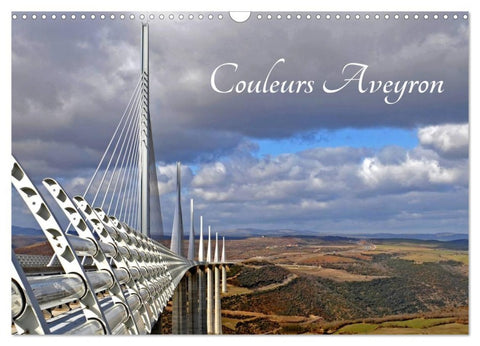 Couleurs Aveyron (Calendrier mural 2026 DIN A3 vertical), CALVENDO calendrier mensuel