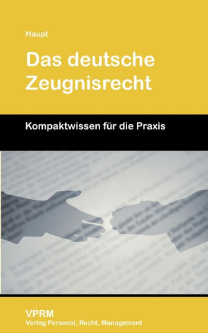 Das deutsche Zeugnisrecht