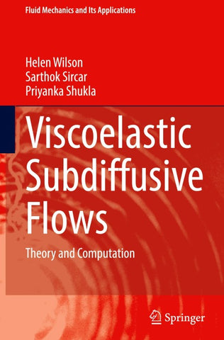 Viscoelastic Subdiffusive Flows