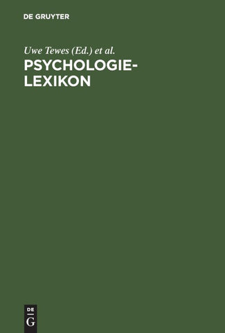 Psychologie-Lexikon