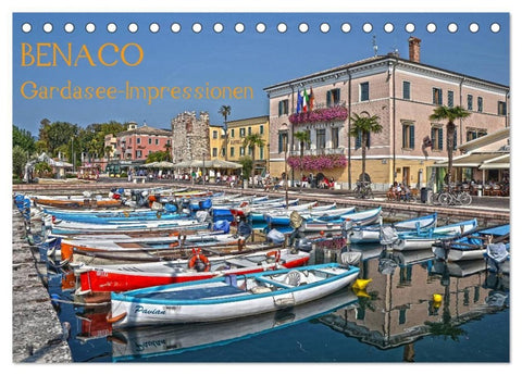 BENACO - Gardasee-Impressionen (Tischkalender 2027 DIN A5 quer), CALVENDO Monatskalender