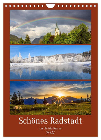 Schönes Radstadt (Wandkalender 2027 DIN A4 hoch), CALVENDO Monatskalender