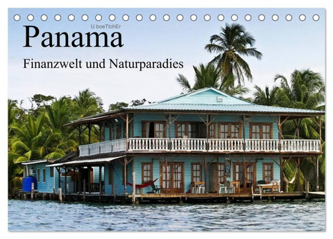 Panama - Finanzwelt und Naturparadies (Tischkalender 2027 DIN A5 quer), CALVENDO Monatskalender