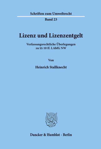 Lizenz und Lizenzentgelt.