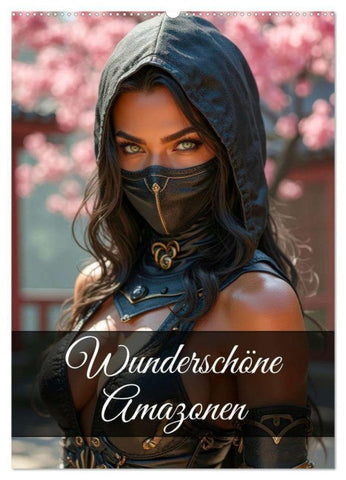 Wunderschöne Amazonen (Wandkalender 2026 DIN A2 hoch), CALVENDO Monatskalender