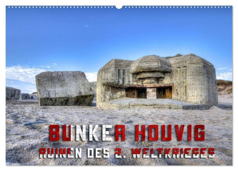 Bunker Houvig (Wandkalender 2027 DIN A2 quer), CALVENDO Monatskalender