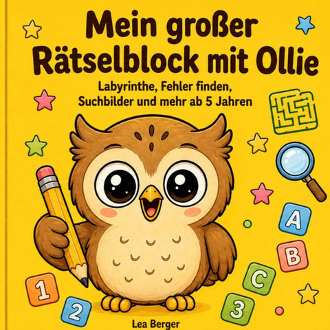 Mein großer Rätselblock mit Ollie