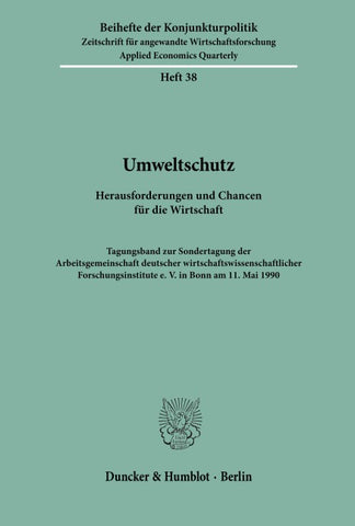 Umweltschutz.