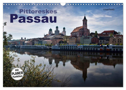 Pittoreskes Passau (Wandkalender 2026 DIN A3 quer), CALVENDO Monatskalender