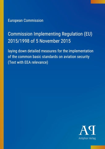 Commission Implementing Regulation (EU) 2015/1998 of 5 November 2015