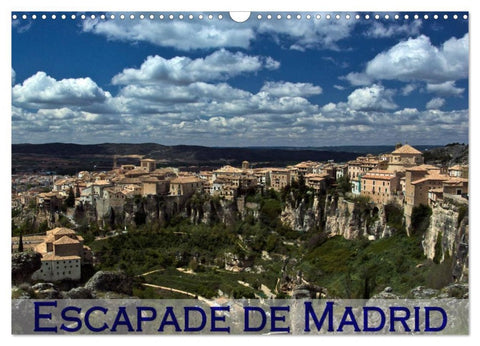 Escapade de Madrid (Calendrier mural 2026 DIN A3 vertical), CALVENDO calendrier mensuel