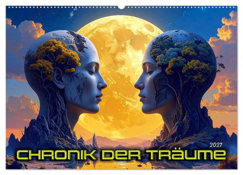Chronik der Träume (Wandkalender 2027 DIN A2 quer), CALVENDO Monatskalender