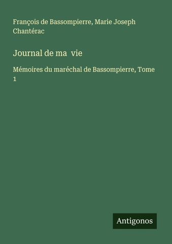 Journal de ma  vie