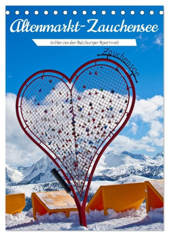 Altenmarkt-Zauchensee (Tischkalender 2027 DIN A5 hoch), CALVENDO Monatskalender