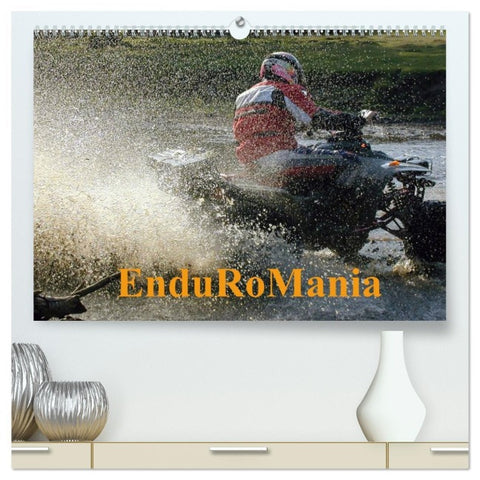 EnduRoMania (hochwertiger Premium Wandkalender 2026 DIN A2 quer), Kunstdruck in Hochglanz