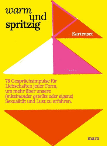 Kartenset: warm und spritzig